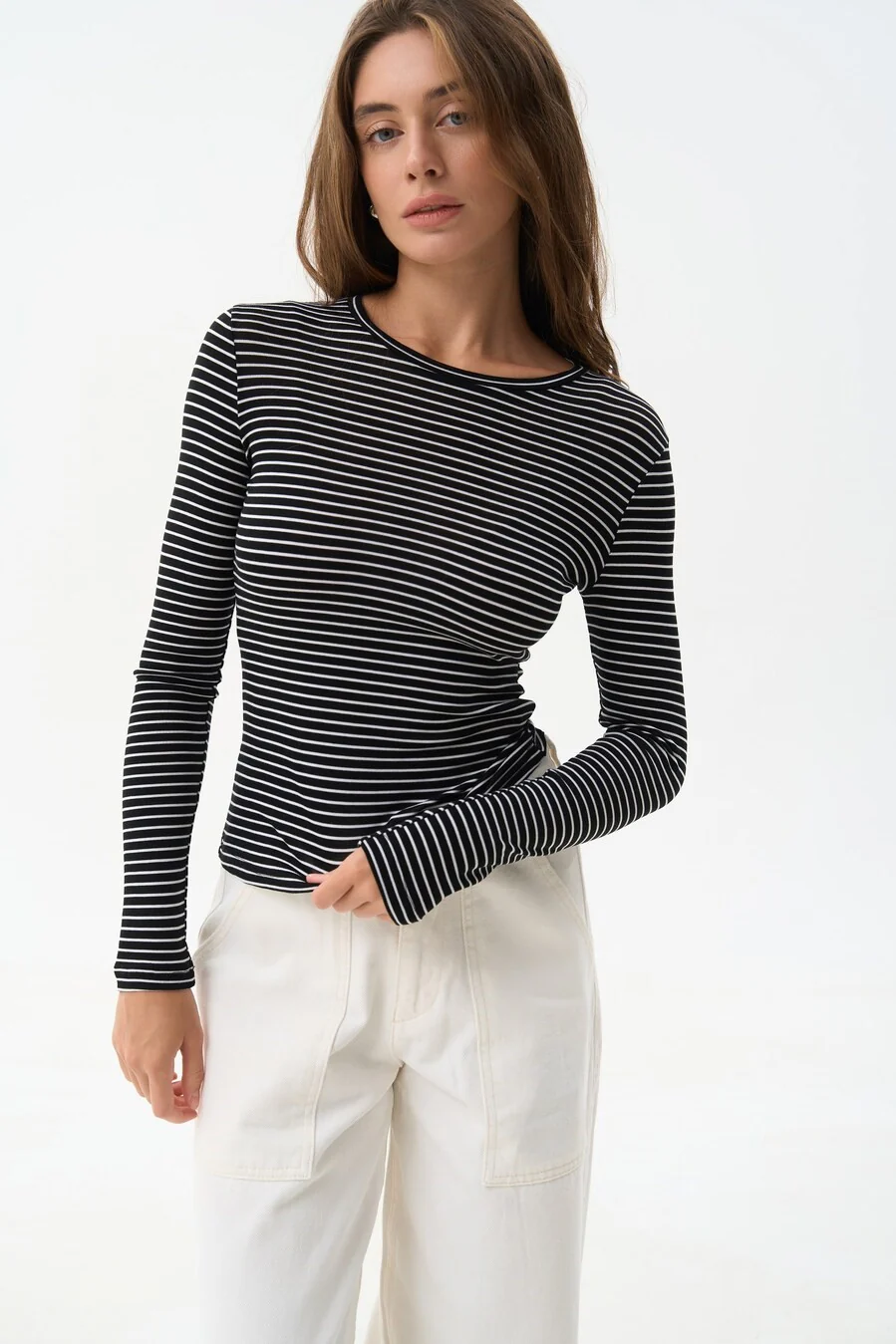 Black Striped Long Sleeve - Image 3