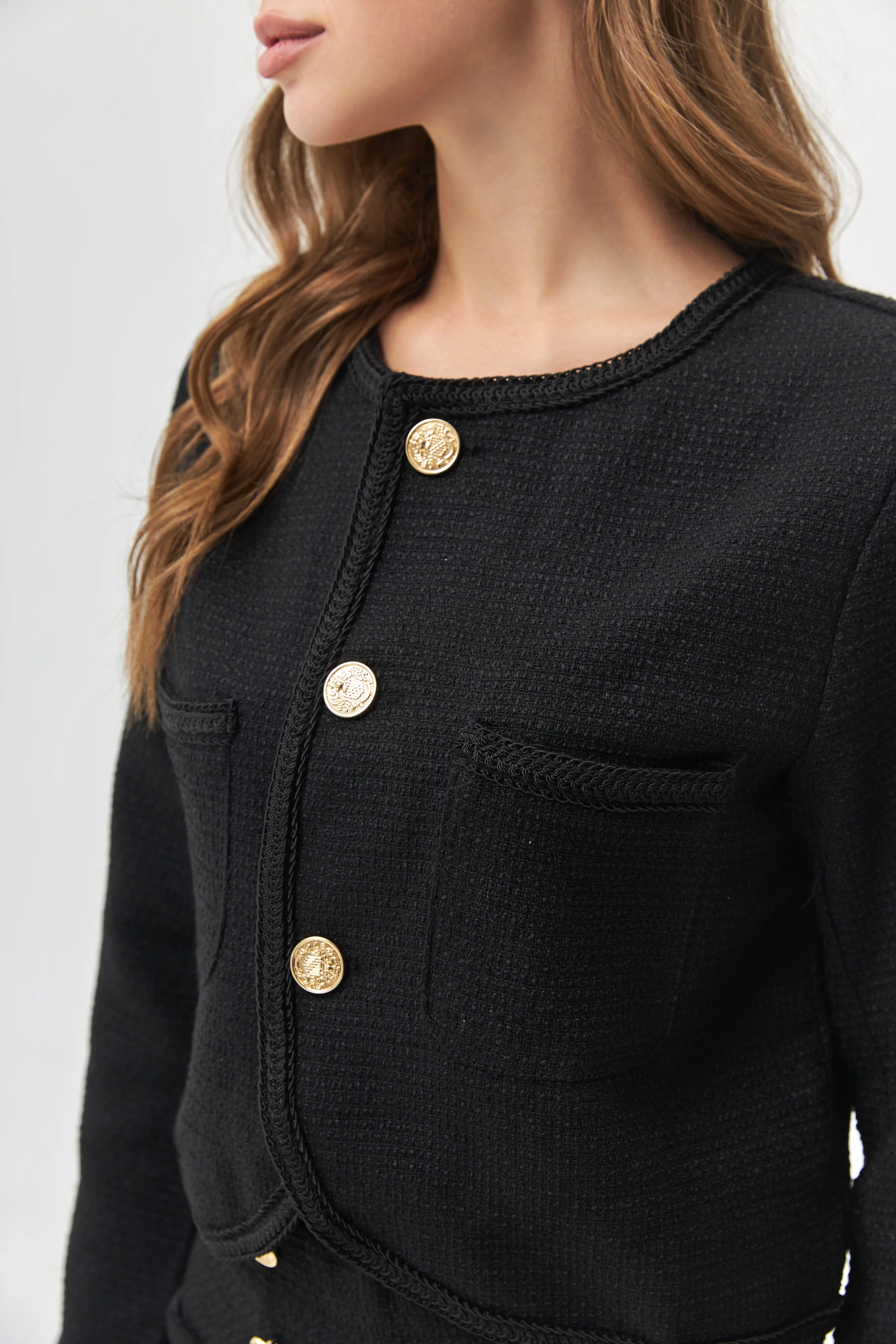 Cropped Jacket with Pockets - Image 4