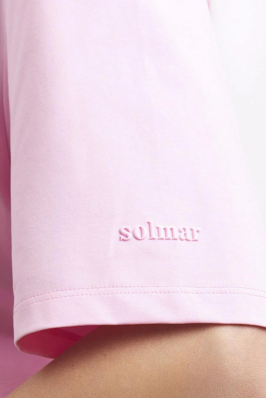 Loose-fit T-shirt, Baby Pink - Image 3
