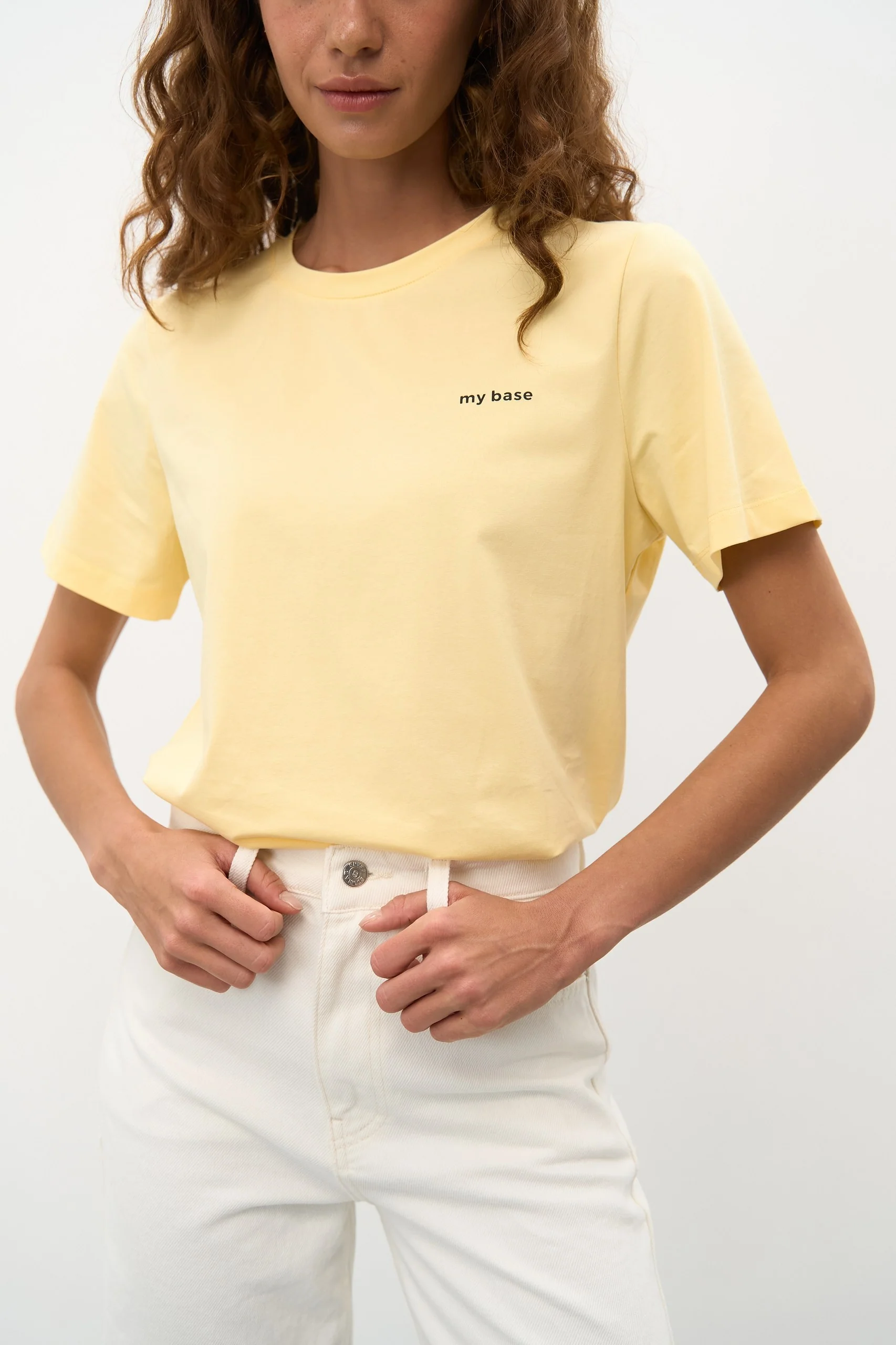 Yellow "My Base" T-Shirt - Image 3