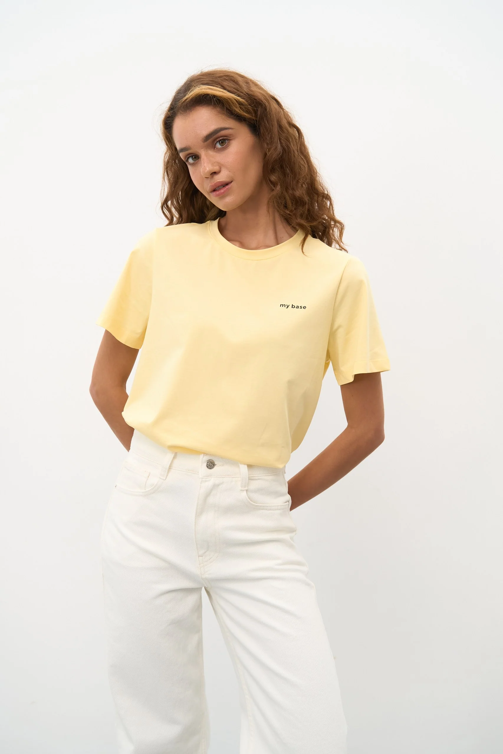 Yellow "My Base" T-Shirt - Image 4
