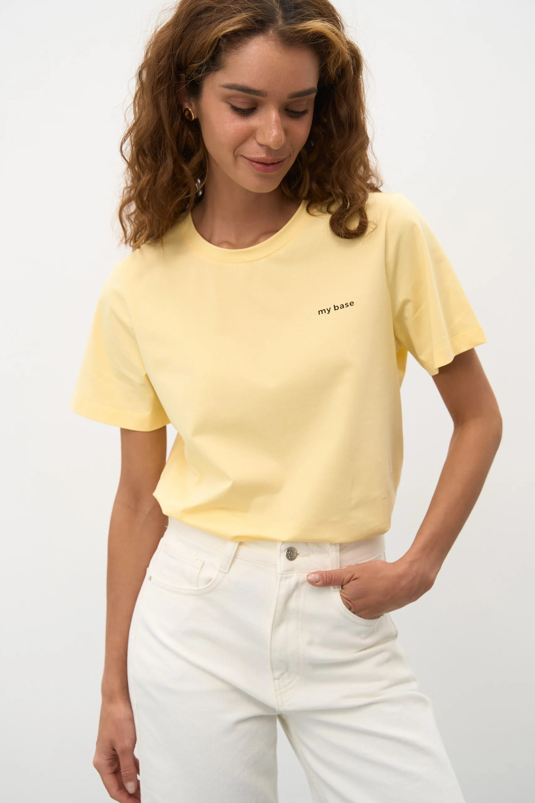 Yellow "My Base" T-Shirt - Image 6